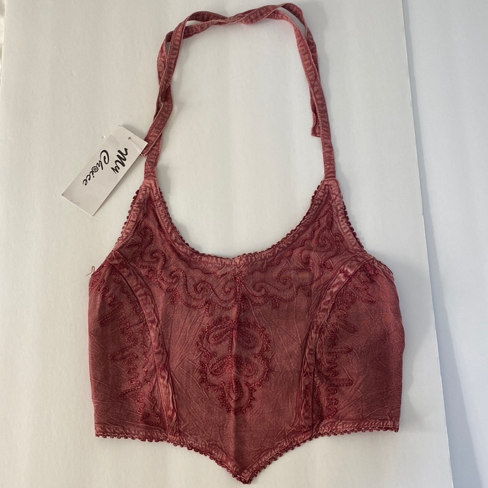Tie back top